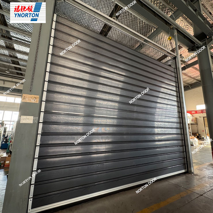 High Quality Industrial Spiral Hard High Speed Door